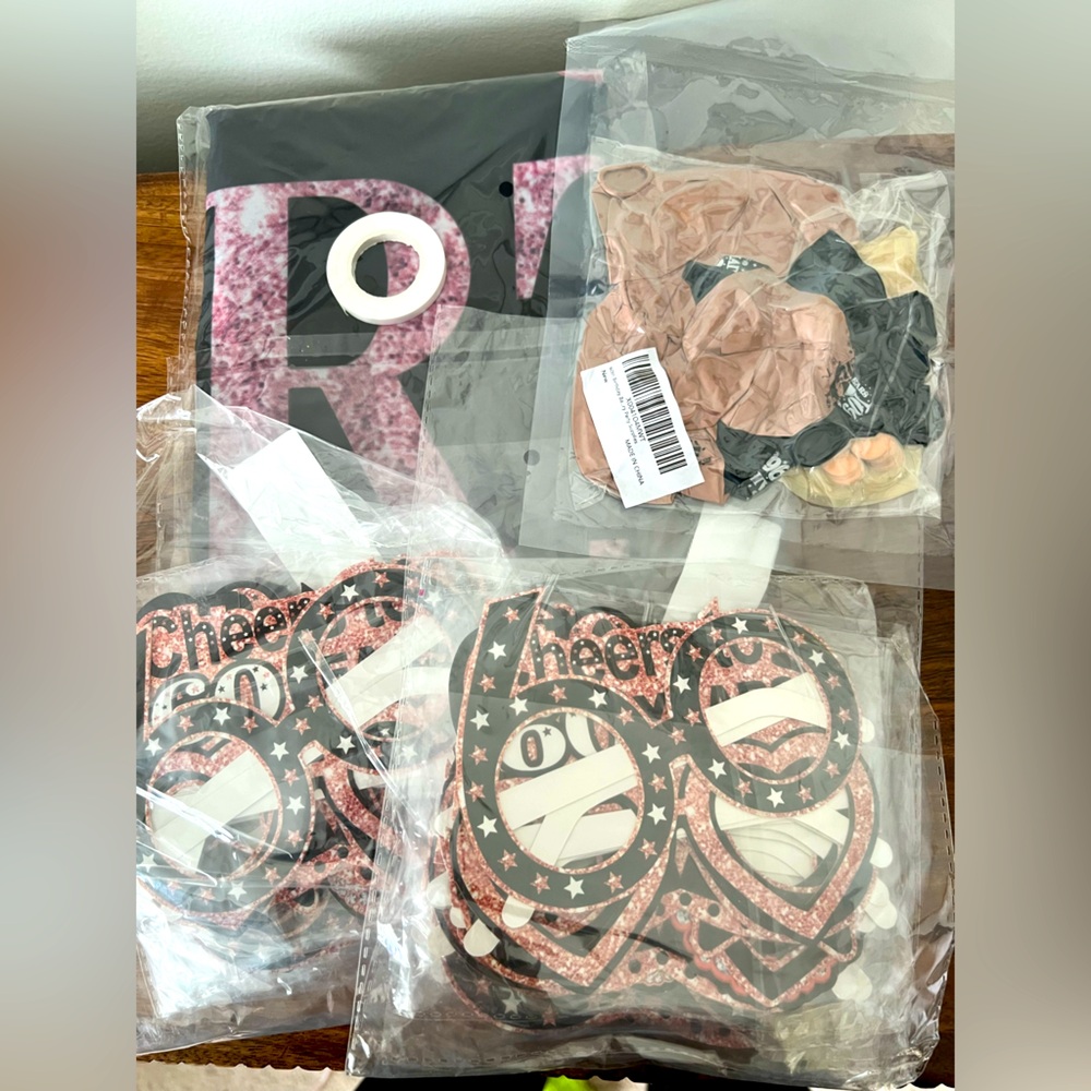 60th Birthday Rose Gold Party Pack